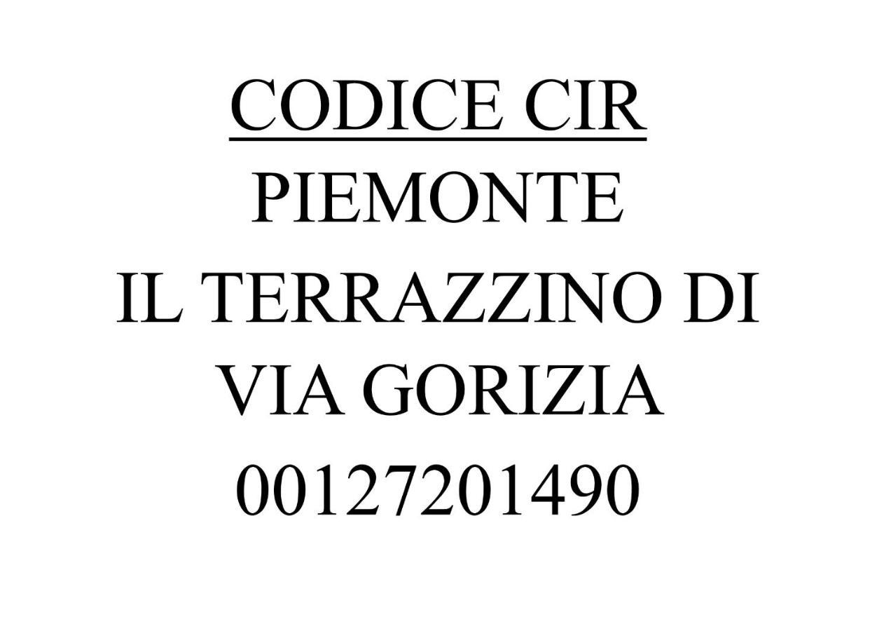 Ferienwohnung Il Terrazzino Di Via Gorizia Turin Exterior foto